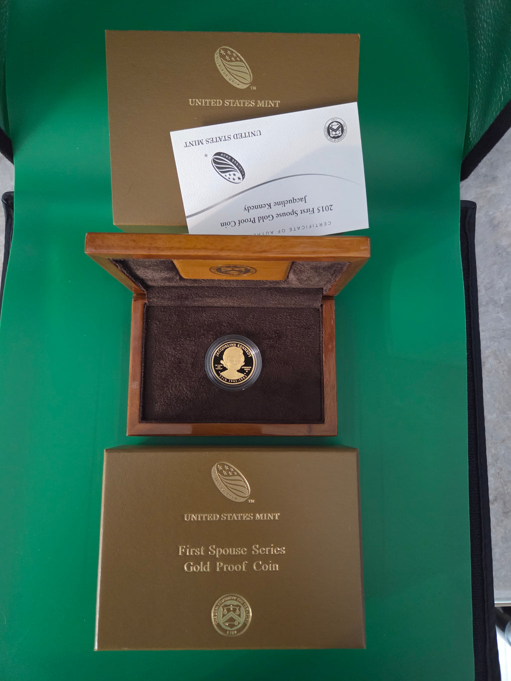2015 Jacqueline Kennedy First Spouse Gold Coin