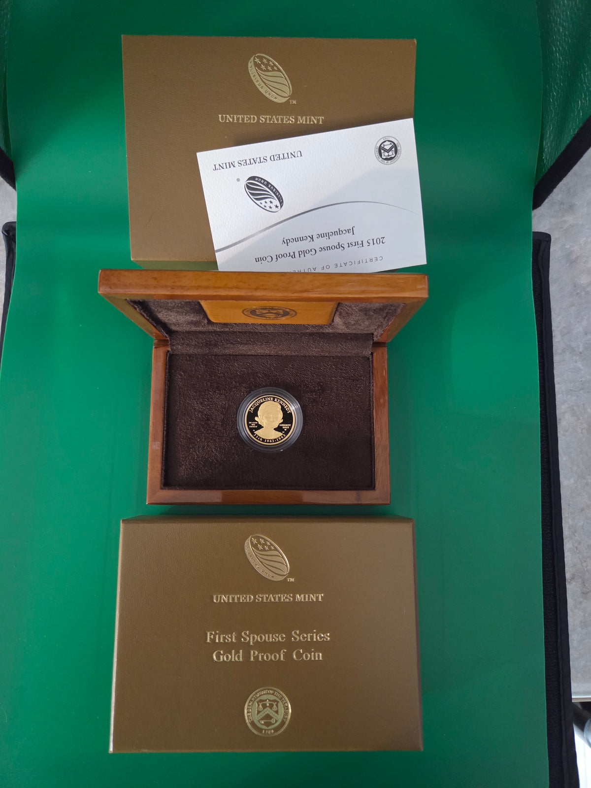 2015 Jacqueline Kennedy First Spouse Gold Coin
