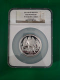 2013 Isle of Man 5 oz  Silver Angel High Relief