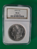 1878 S MORGAN DOLLAR NGC MS-64