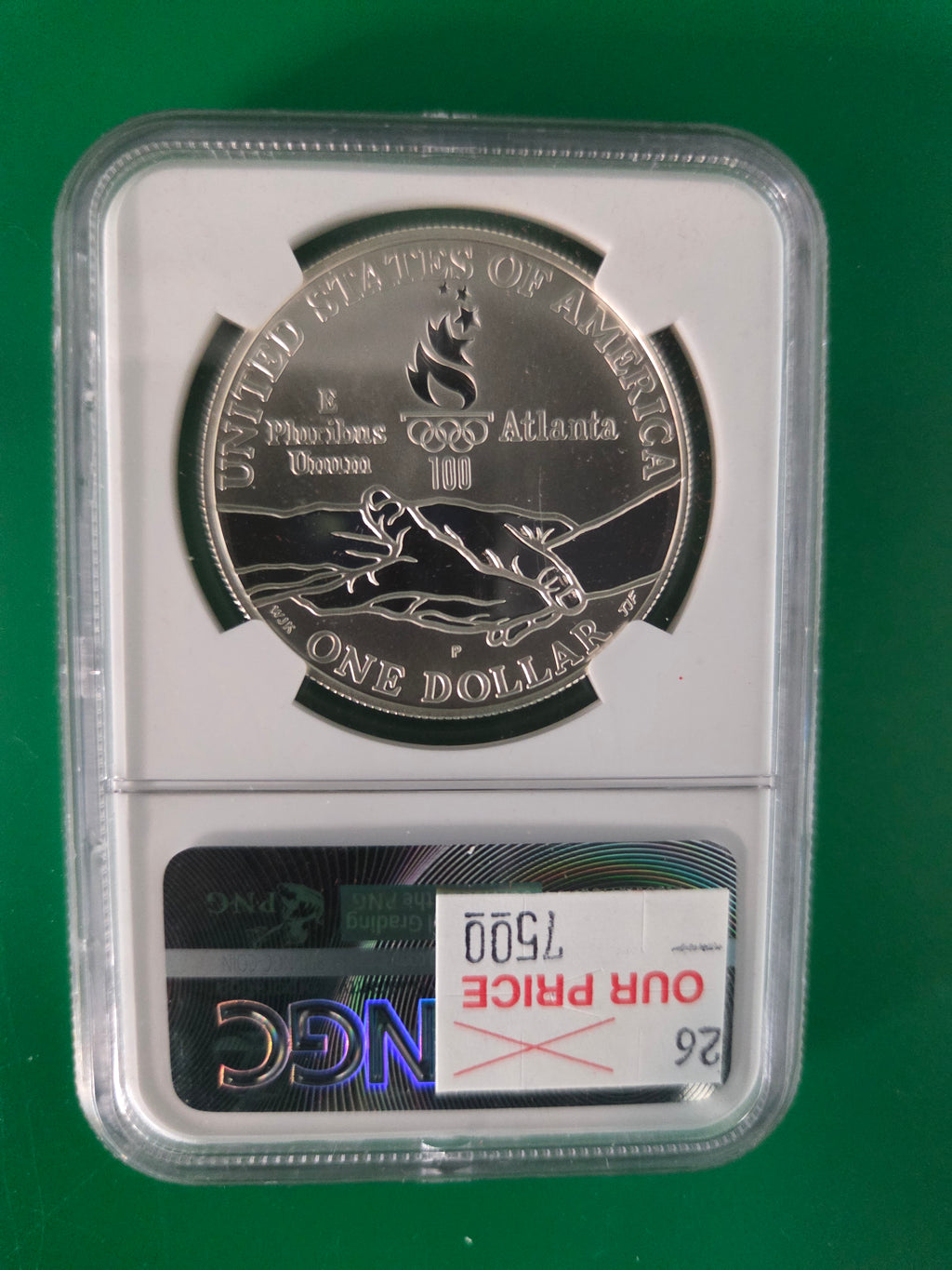 1995 P OLYMPICS CYCLING NGC PF 69UC