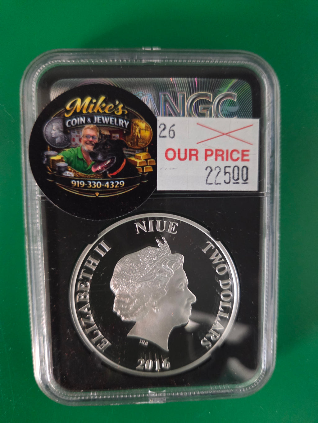 2016 NIUE STARS WARS YODA NGC PF70UCAM