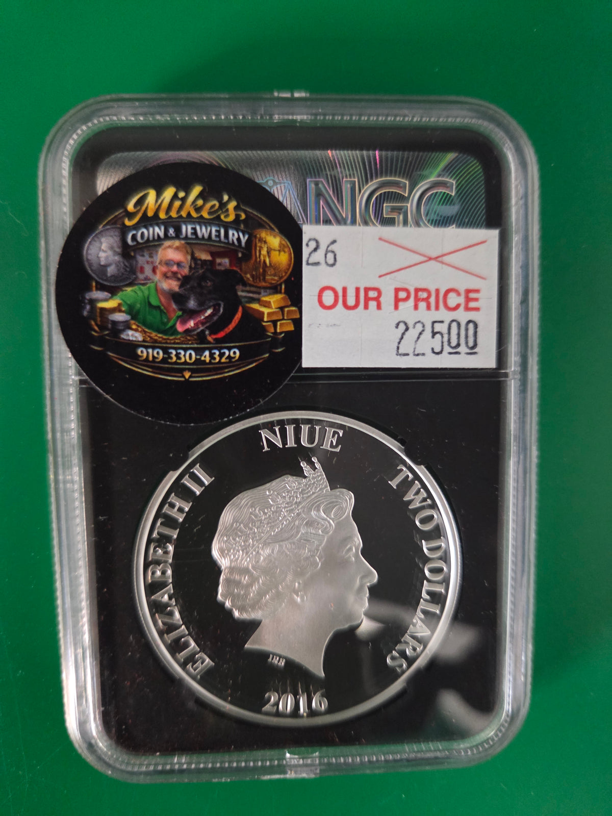 2016 NIUE STARS WARS YODA NGC PF70UCAM