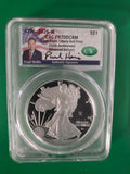 1776-2026 W SILVER EAGLE CAC 70 DCAM