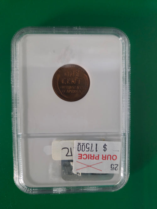 1930 D LINCOLN CENT NGC MS65RD