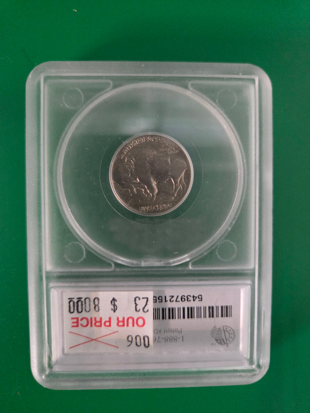 HOBO NICKEL CLASSIC SKULL SEGS