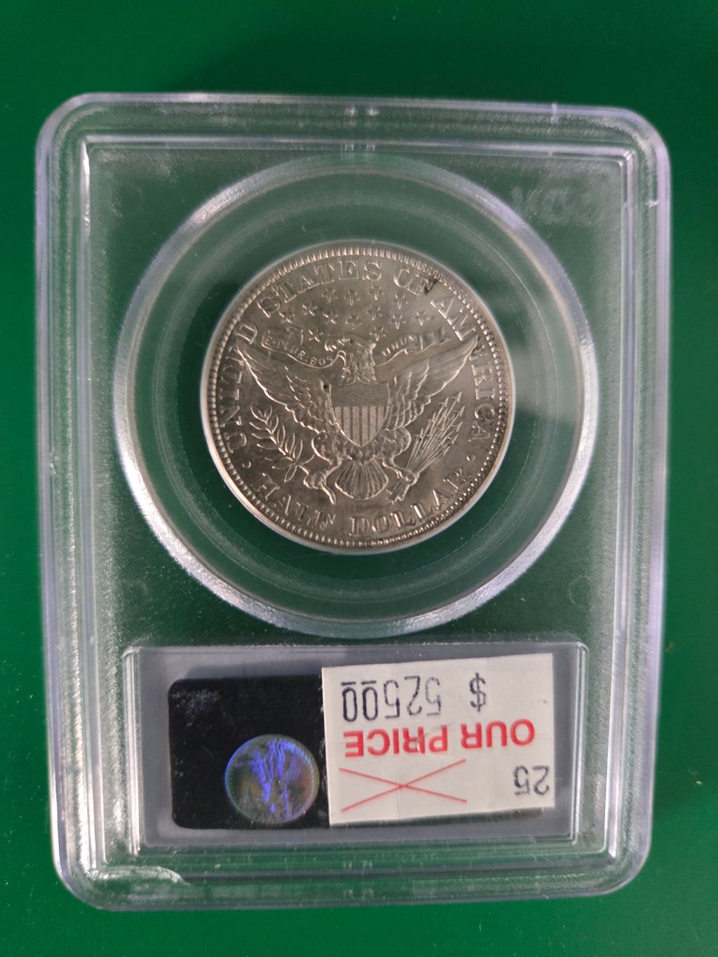 1911 BARBER HALF DOLLAR  PCGS AU58
