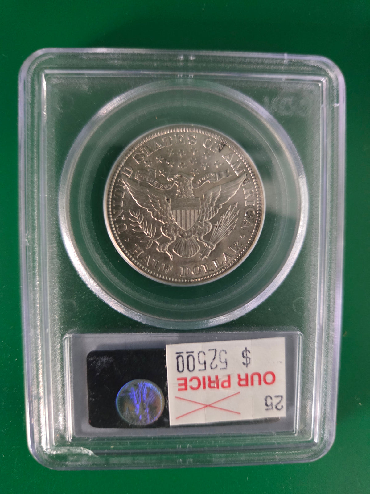 1911 BARBER HALF DOLLAR  PCGS AU58