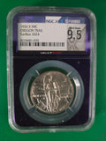 1926 S OREGON TRAIL HALF DOLLAR NGC 9.5=MS65