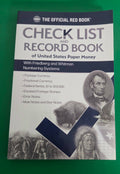 RED BOOK CHECK LIST AND RECORD BOOK OF US PAPER MONEY
