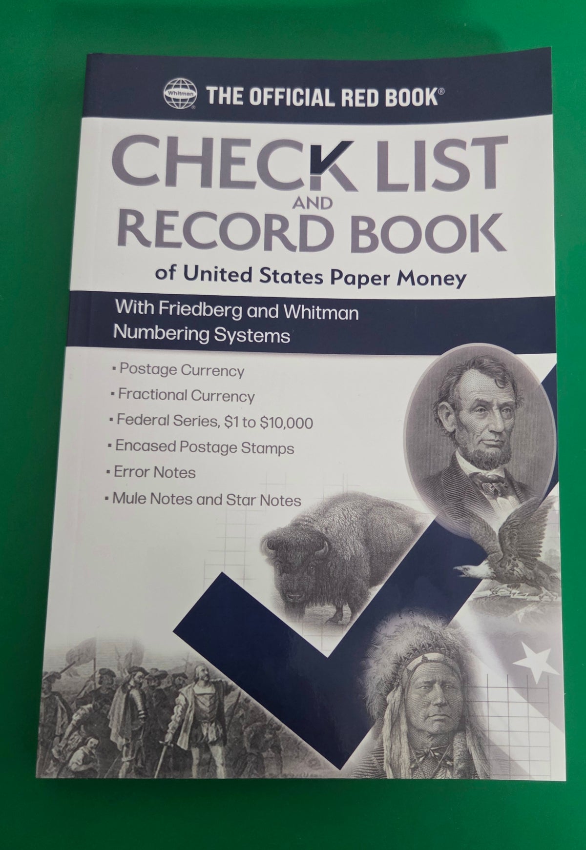 RED BOOK CHECK LIST AND RECORD BOOK OF US PAPER MONEY
