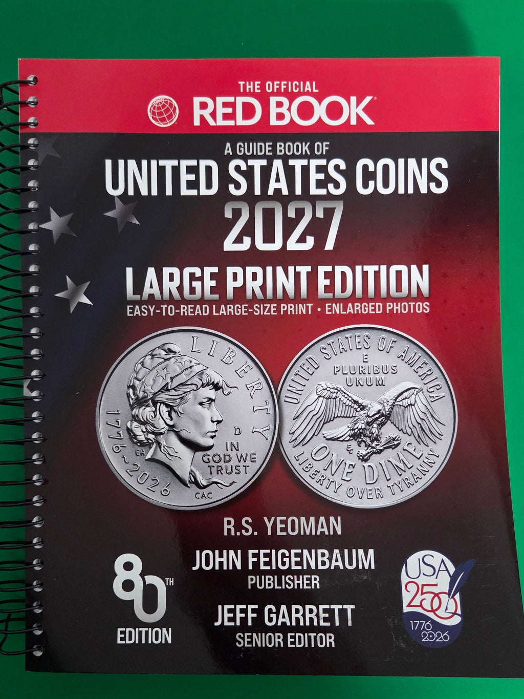 2027 REDBOOK LARGE PRINT SPIRAL
