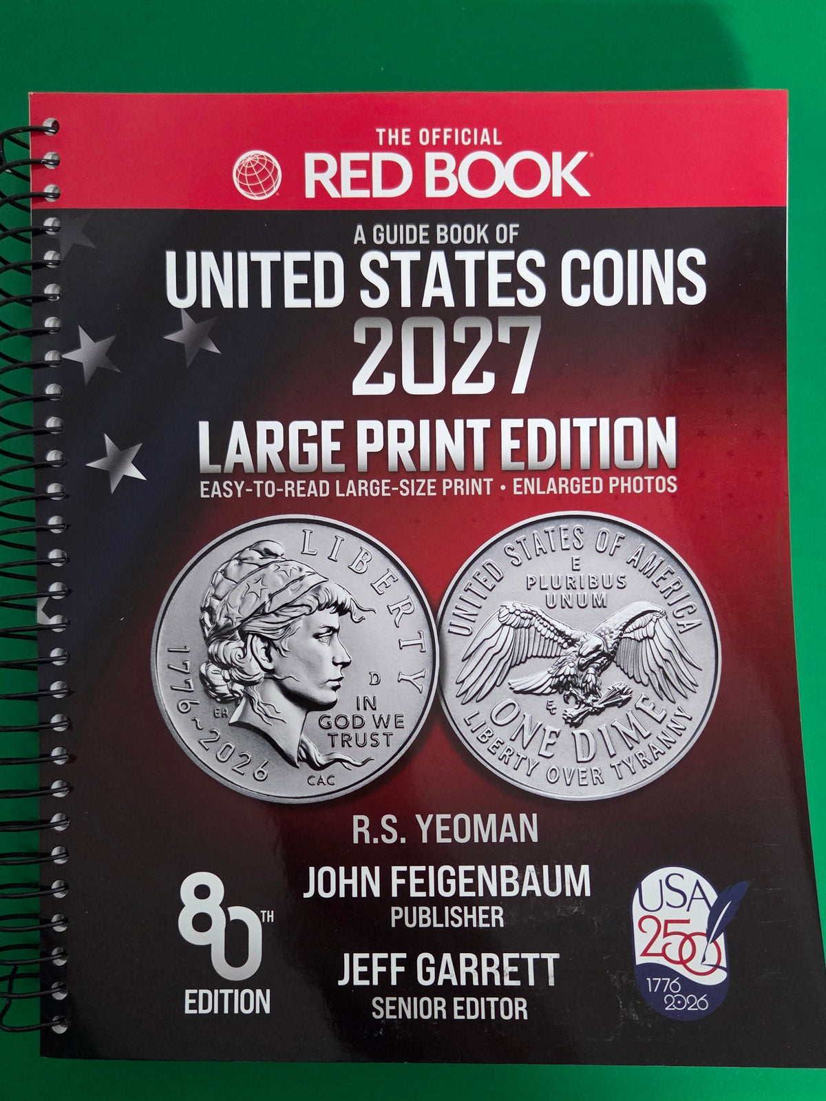 2027 REDBOOK LARGE PRINT SPIRAL