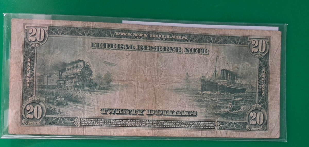 1914 FEDERAL RESERVE NOTE   FR 975