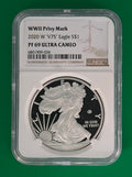 2020 W ASE WWII PRIVY  "V75" PF 69UC