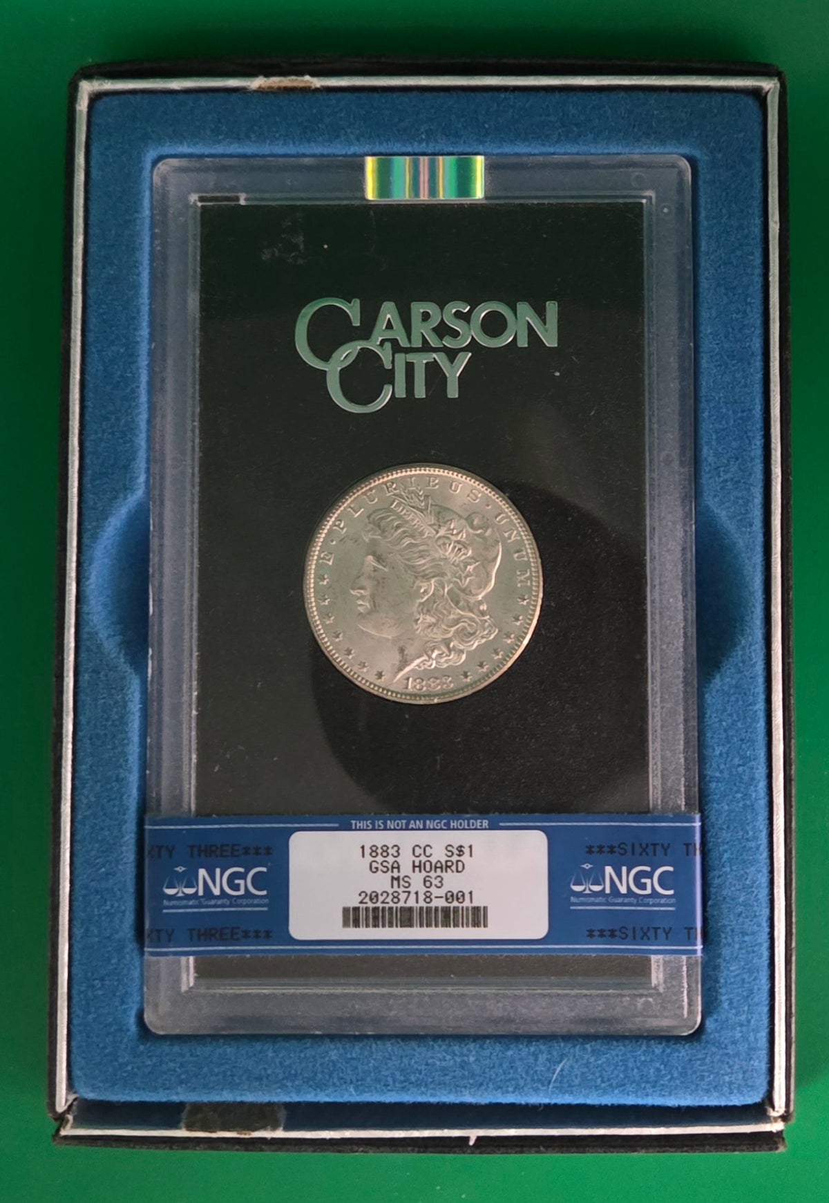 1883 CC GSA  NGC MS-63