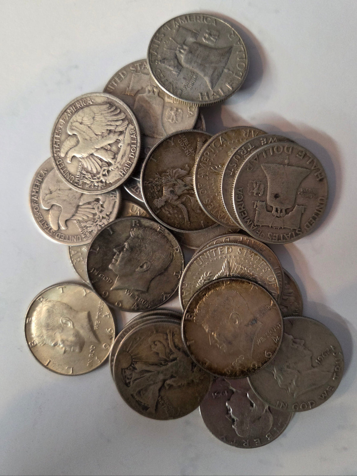 90 % Silver Half Dollars