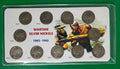 COMPLETE 11 PC SET OF SILVER WAR NICKELS 1942-45 PDS