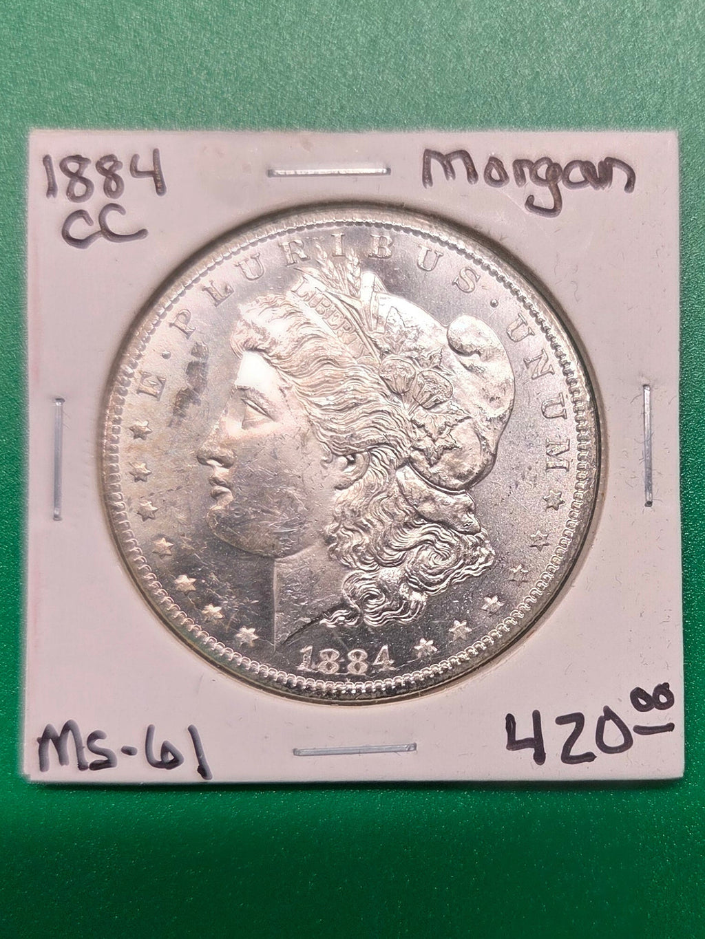 1884 CC MORGAN DOLLAR