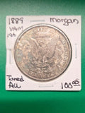 1889 MORGAN DOLLAR  VAM 1 19A