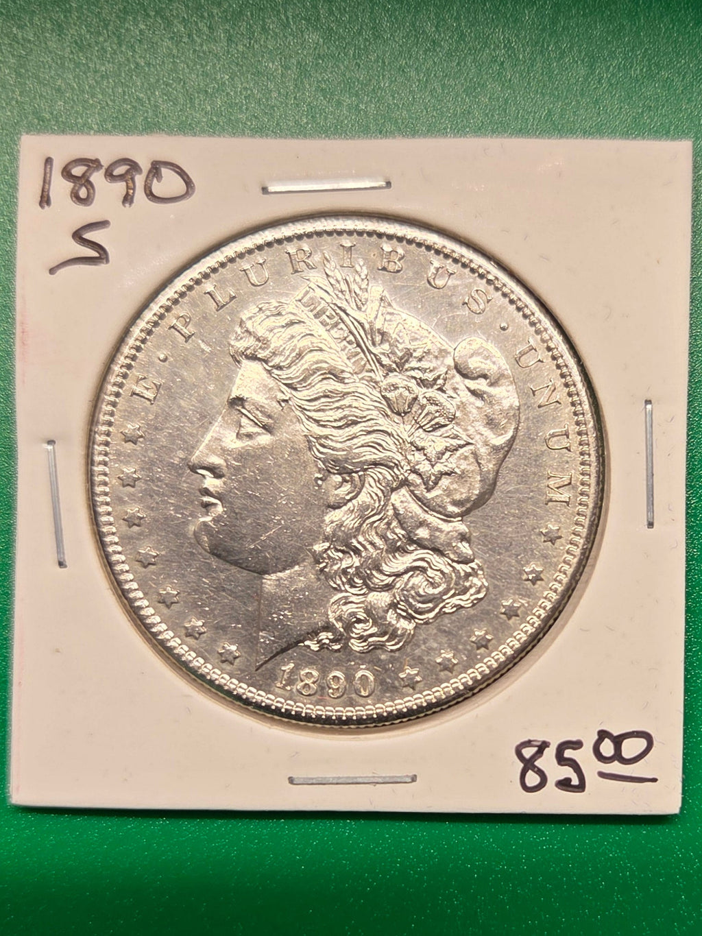1890 S MORGAN DOLLAR