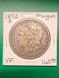 1892 S MORGAN DOLLAR