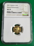 2021 AUSTRIA GOLD 10E NGC MS70