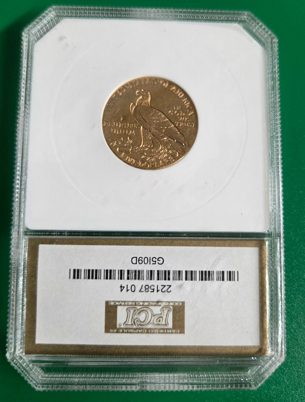 1909 D  PCI AU 50