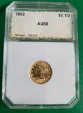 1902 $2.50 GOLD LIBERTY PCI  AU58