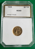 1928 2 1/2 GOLD INDIAN