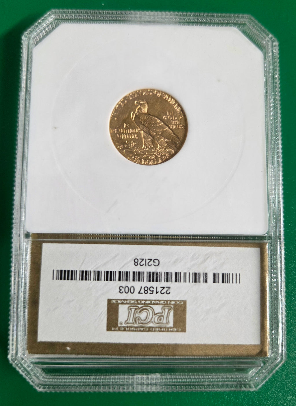 1928 2 1/2 GOLD INDIAN