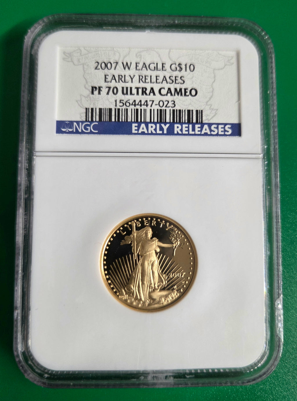 2007 W EAGLE G10 NGC PRF 70