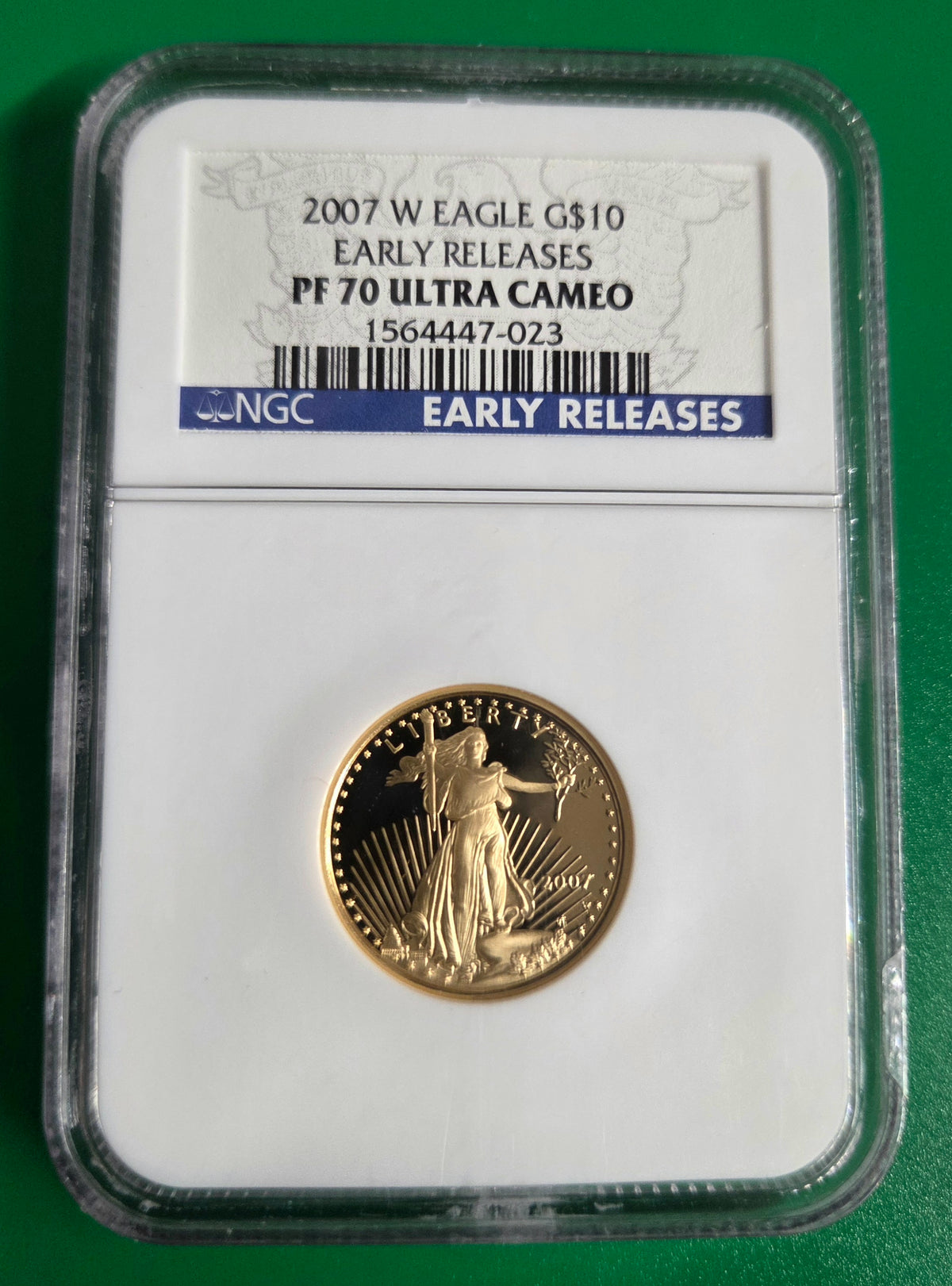 2007 W EAGLE G10 NGC PRF 70