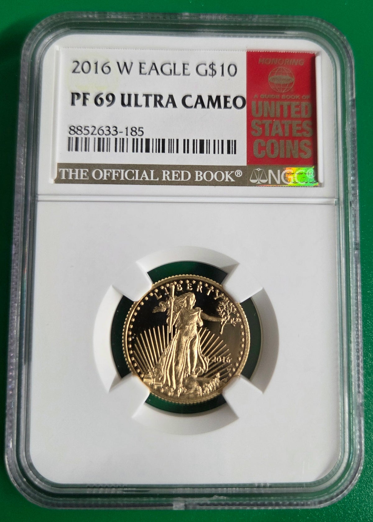 2016 W EAGLE G10 1/4 OZ