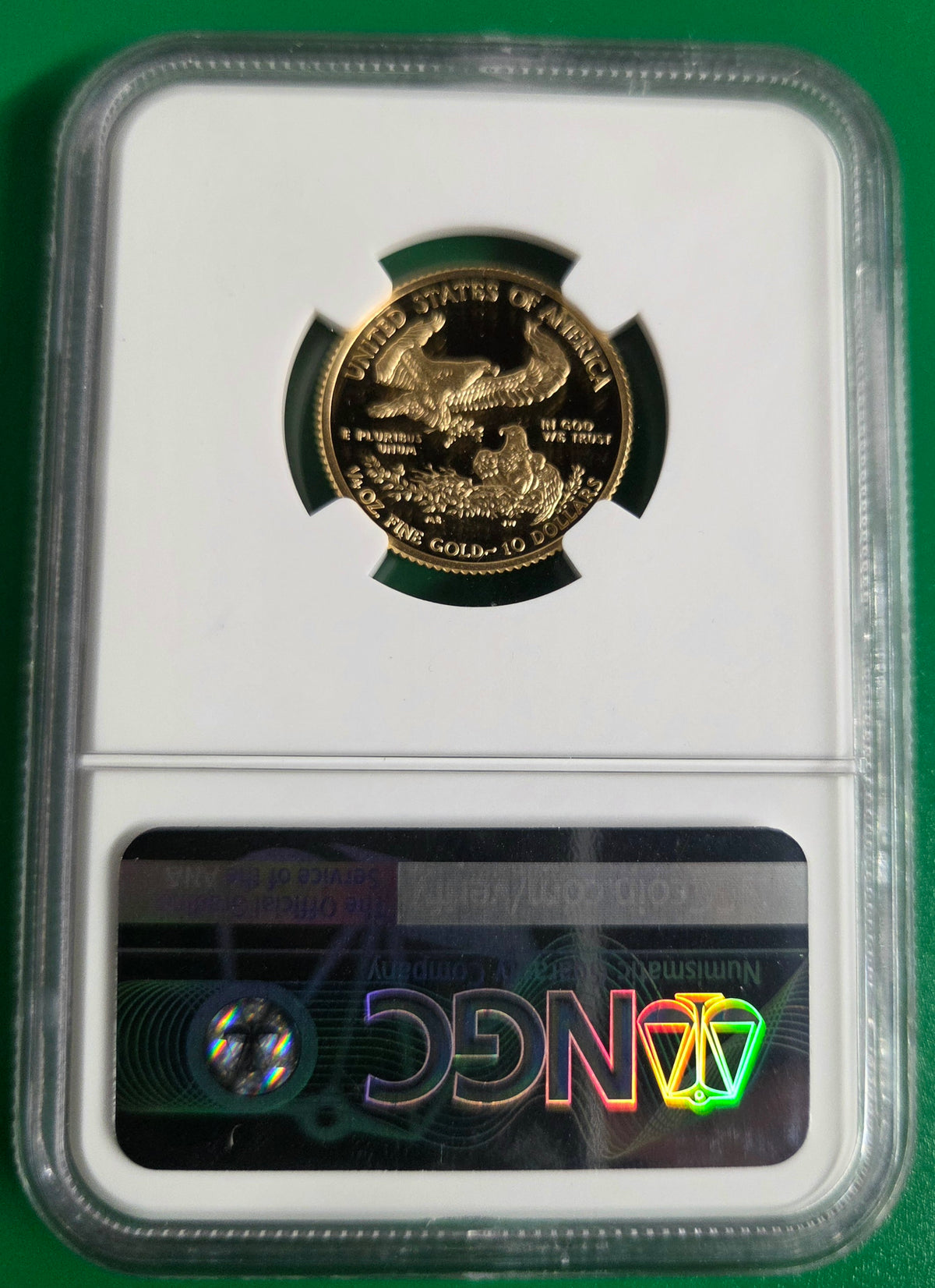 2016 W EAGLE G10 1/4 OZ