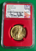 2016 W 1/2 OZ GOLD NGC SP70