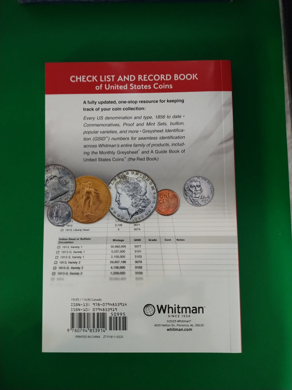CHECK LIST AND RECORD BOOK