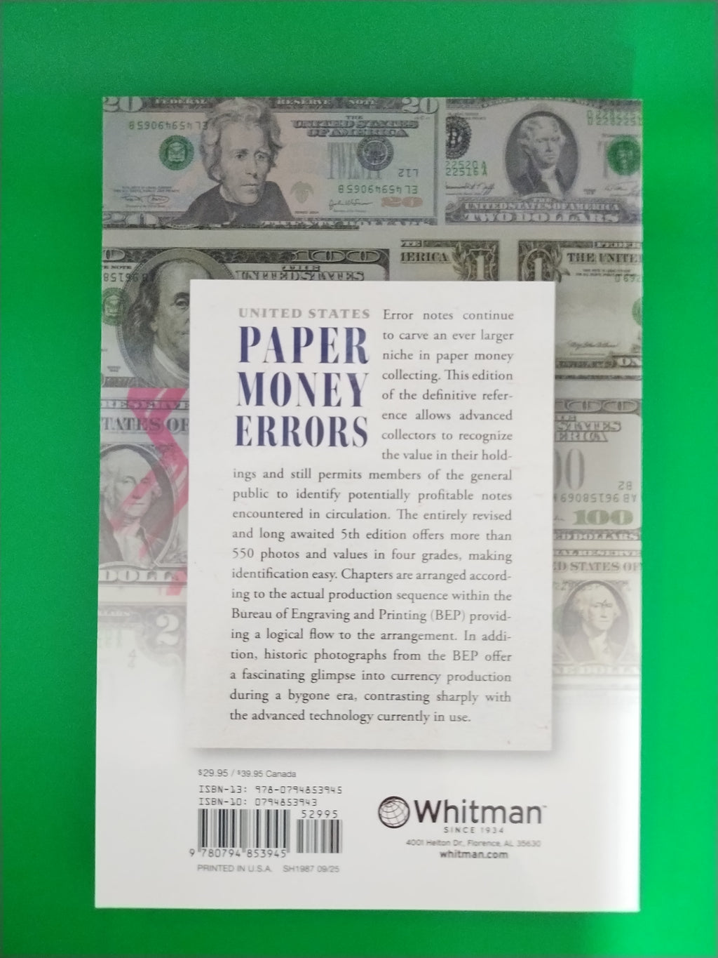 Paper Money Errors